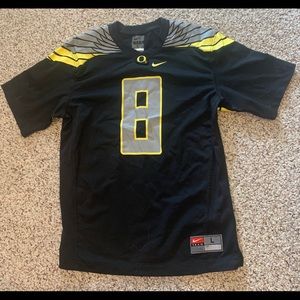 Boys L official Nike Oregon Ducks Jersey